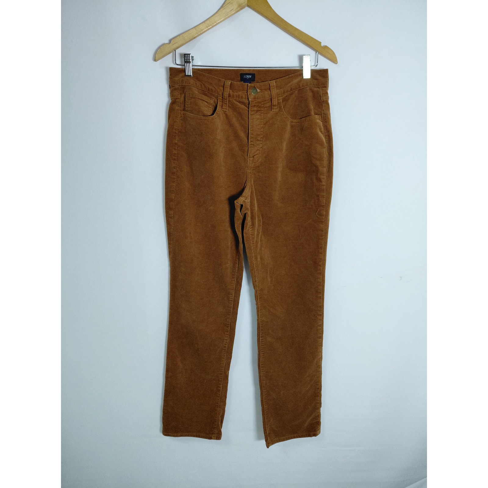 J.Crew Corduroy Pants Brown Solid Regular Women Size 28